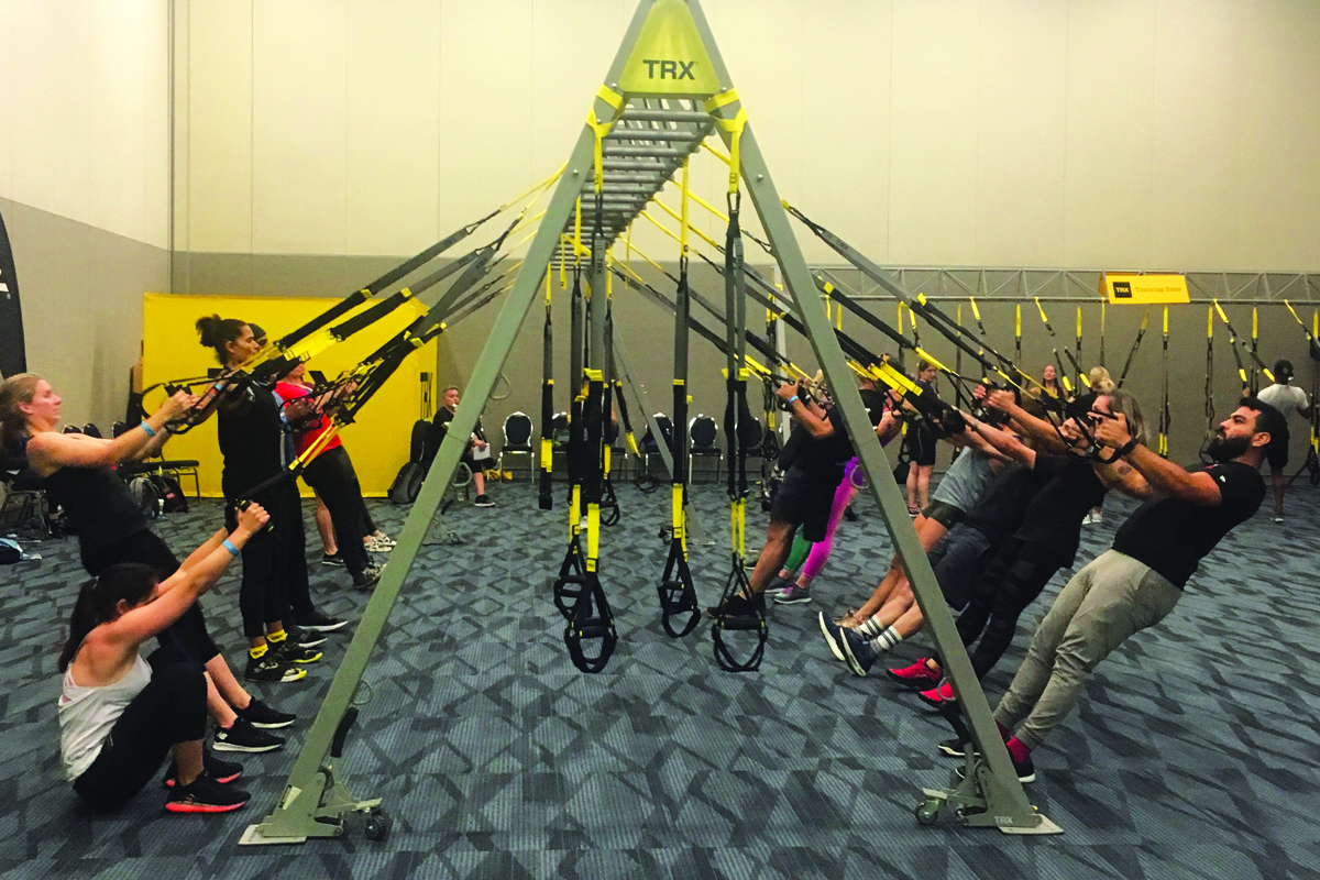 TRX Training at the 2019 IDEA World Convention